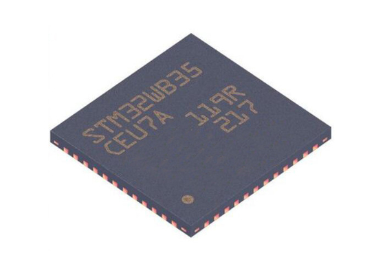 Microplaqueta do transceptor CI 48UFQFN Dual Core IC do microcontrolador MCU STM32WB35CEU7A RF