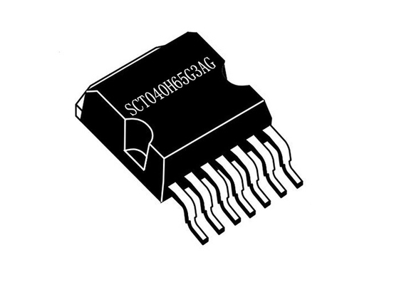 Transistor largos do ² PAK-7 Bandgap dos MOSFETs H da microplaqueta SCT040H65G3AG do circuito integrado de SIC sic
