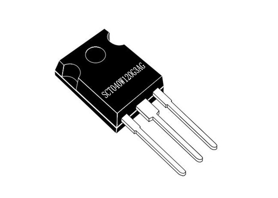 Transistor largos do carboneto de silicone HiP247 da microplaqueta SCT040W120G3AG do circuito integrado de SIC Bandgap
