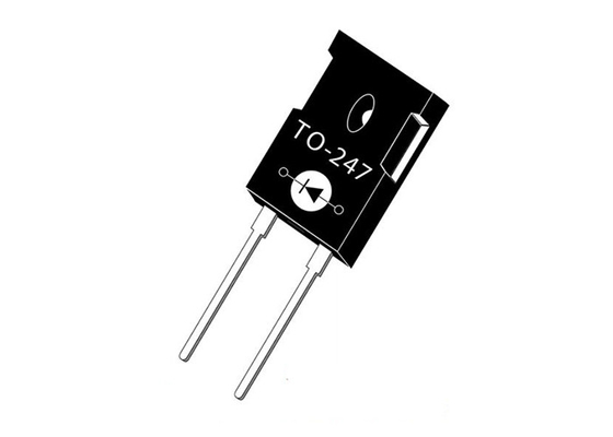 microplaqueta TO-247-3 do circuito integrado de Schottky MSC010SDA170B SIC do carboneto de silicone 31A