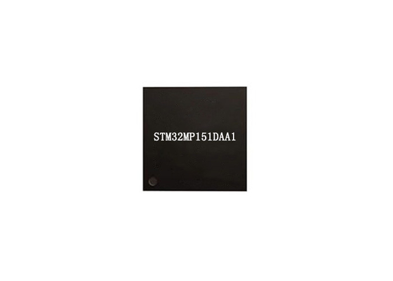 Microcontrolador MCU STM32MP151DAA1 da baixa potência microprocessadores IC de 800 megahertz