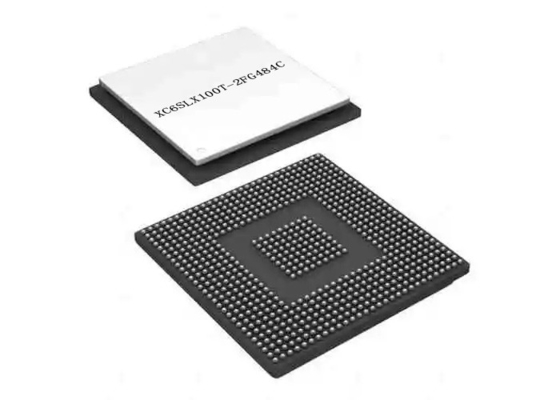Arquivo de portão programável de campo XC6SLX100T-2FG484C BGA Pacote IC lógico programável