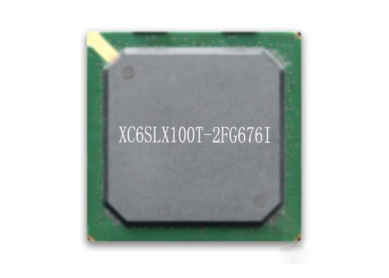 Spartan 6 FPGA Chip XC6SLX100T-2FG676I 676BGA Campo Incorporado Portão Programável