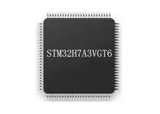 Microcontrolador IC de MCUs 100LQFP do elevado desempenho do microcontrolador MCU STM32H7A3VGT6