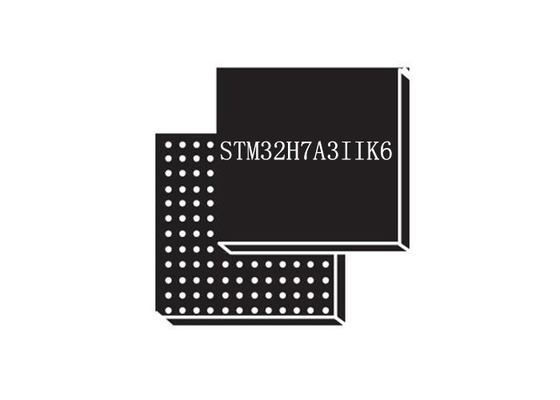 Microplaqueta do microcontrolador do ARM Cortex M7 201UFBGA do microcontrolador MCU STM32H7A3IIK6