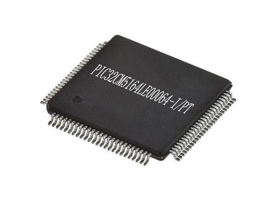 Microcontrolador IC do microcontrolador MCU 64TQFP 32Bit da baixa potência PIC32CM5164LE00064-I/PT