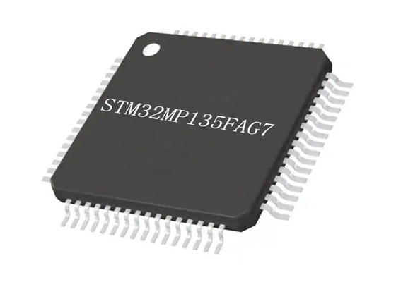Pacote encaixado do microcontrolador MCU QFP de IC STM32MP135FAG7 dos microprocessadores