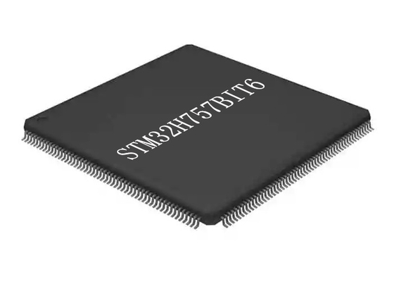 Microcontrolador IC do Ultra-Baixo-poder STM32H757BIT6 208-LQFP do microcontrolador MCU