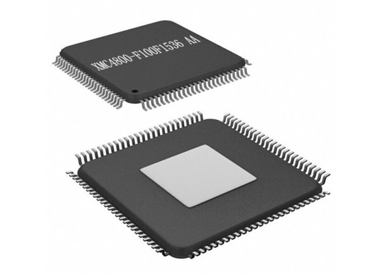100-LQFP microcontrolador IC do núcleo do microcontrolador MCU XMC4800-F100F1536 AA 32Bit único