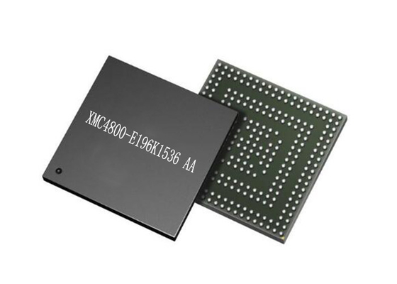 elevado desempenho do microcontrolador MCU 196LFBGA do núcleo XMC4800-E196K1536 AA do processador 32Bit