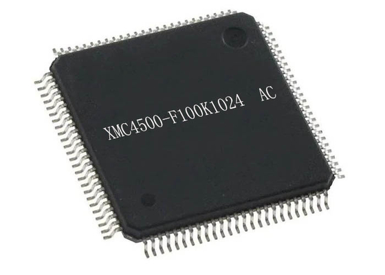Microcontroladores do BRAÇO - o MB 100-LQFP da C.A. 1 de MCU XMC4500-F100K1024 expôs a almofada
