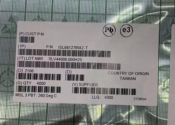 Saída dupla de IC 48QFN Digitas do controlador da microplaqueta ISL68127IRAZ PWM do circuito integrado