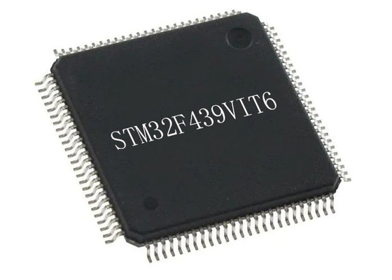 pacote do microcontrolador MCU STM32F439VIT6 100-LQFP do Único-núcleo de 180MHz 2MB
