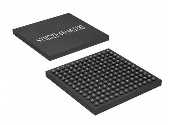 Microcontrolador IC 169-UFBGA do BRAÇO Cortex-M4 STM32F469AIH6 do Ultra-Baixo-poder