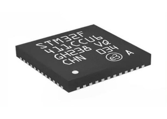 Núcleo instantâneo do microcontrolador MCU 48UFQFN 32Bit de 256KB STM32F411CCU6 100MHz único