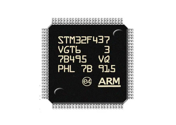 STM32F437VGT6 o Único-núcleo 180MHz 1MB encaixou os microcontroladores 100-LQFP