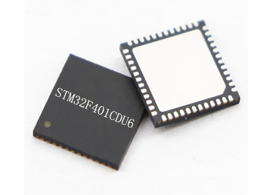 Microcontrolador MCU do núcleo 48UFQFN do elevado desempenho STM32F401CDU6 32Bit único