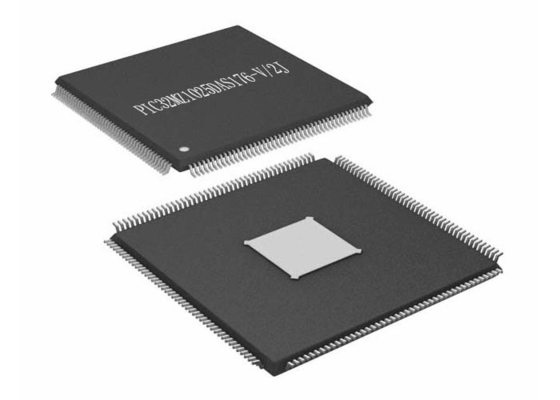 176-LQFP microcontrolador IC do Único-núcleo 200MHz do pacote PIC32MZ1025DAS176-V/2J