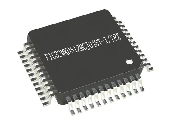 Microcontrolador instantâneo IC do microcontrolador MCU PIC32MK0512MCJ048T-I/Y8X 48TQFP 512KB