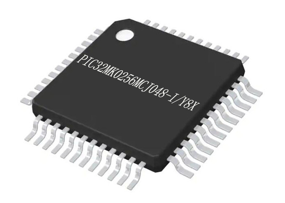 Microcontrolador instantâneo IC 48TQFP do microcontrolador MCU PIC32MK0256MCJ048-I/Y8X 256KB