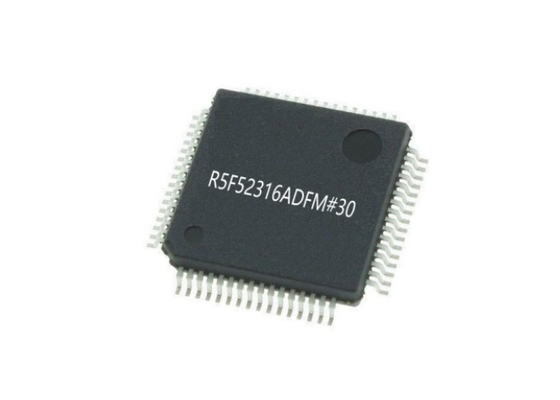 Núcleo de 32 bits 64-LFQFP do processador central RXv2 do microcontrolador MCU R5F52316ADFM#30 256KB