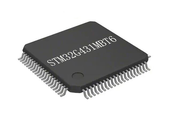 Único elevado desempenho 170MHz do microcontrolador MCU 80LQFP do núcleo STM32G431MBT6