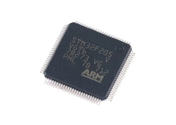 STM32F205VGT6 microcontrolador de 32 bits IC da montagem da superfície do Único-núcleo 100-LQFP