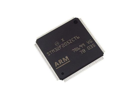 Pacote de 32 bits do FLASH 256KB 144LQFP de IC MCU do microcontrolador STM32F205ZCT6