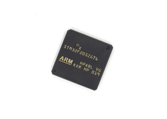 O microcontrolador MCU STM32F205ZGT6 120MHz 1MB encaixou o microcontrolador IC