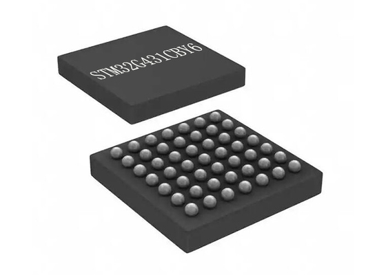 Microplaqueta do microcontrolador do núcleo 49WLCSP do microcontrolador MCU STM32G431CBY6 32Bit RISC