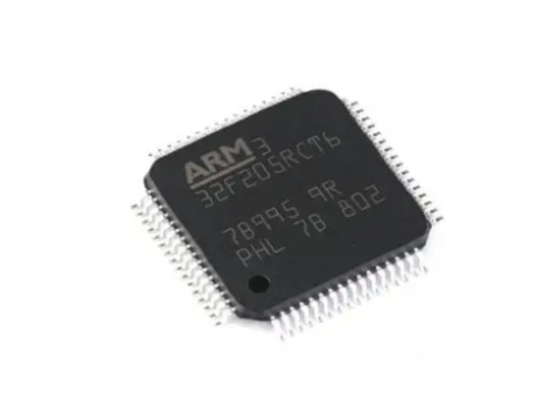 Os CI lascam microcontroladores do BRAÇO STM32F205RCT6 - conectividade 256kB do M3 do ARM Cortex de MCU 32BIT