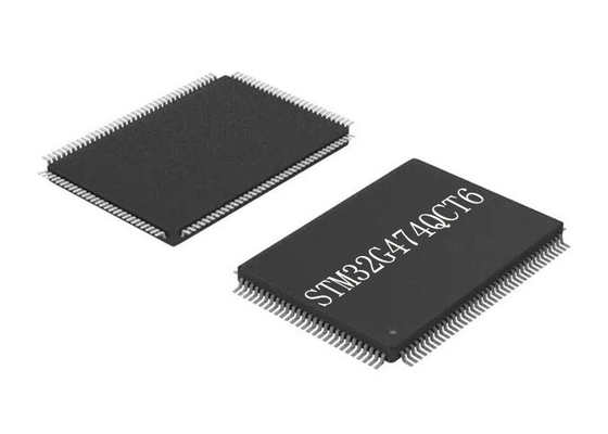 Único FLASH do núcleo 256KB do microcontrolador MCU 128LQFP 32Bit RISC do núcleo STM32G474QCT6