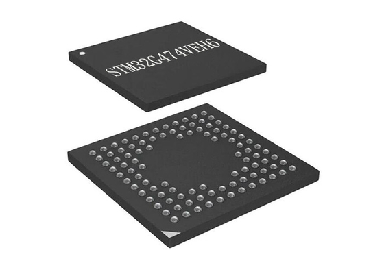 Núcleo MCU 170MHz do braço Cortex-M4 100TFBGA 32Bit RISC do elevado desempenho STM32G474VEH6