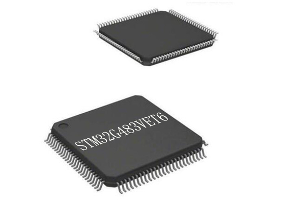 Único FLASH do núcleo 512KB do microcontrolador MCU 100LQFP 32Bit RISC do núcleo STM32G483VET6