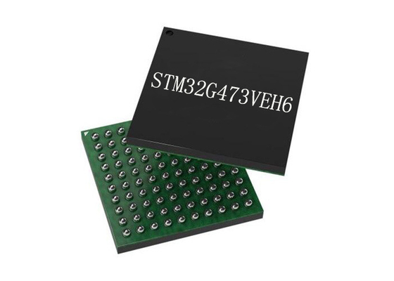 O microcontrolador MCU STM32G473VEH6 encaixou a microplaqueta dos microcontroladores 100TFBGA IC