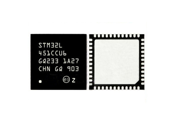 Microcontrolador IC do núcleo 256KB do microcontrolador MCU STM32L451CCU6 único