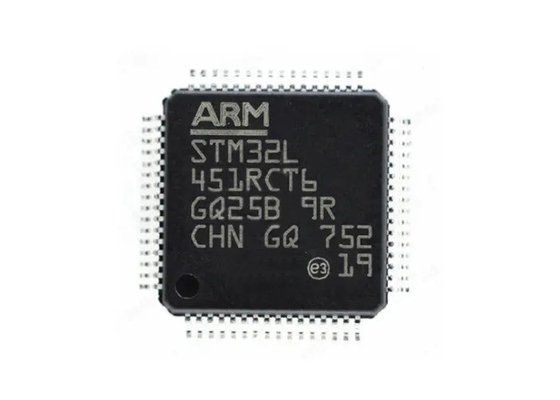 STM32L451RCT6 Microcontrolador MCU Microcontroladores de núcleo único de 32 bits 80MHz MCU incorporado