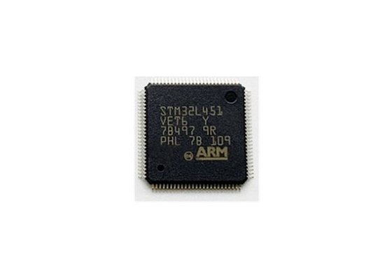 Microcontroladores do braço Cortex-M4 do Ultra-Baixo-poder do microcontrolador MCU STM32L451VET6