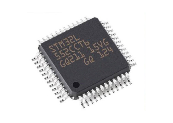32Bit o único núcleo STM32L552CCT6 ARMA o microcontrolador MCU 110MHz de Cortex-M33 48LQFP