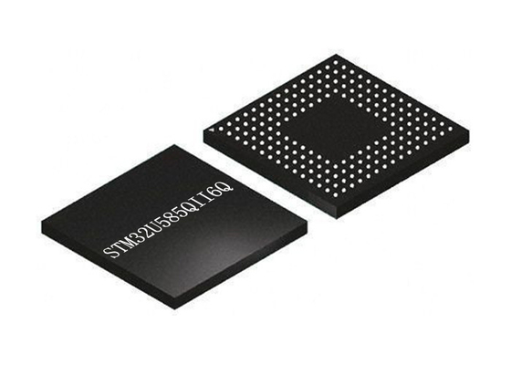 O microcontrolador MCU de STM32U585QII6Q ARMA a microplaqueta do microcontrolador de Cortex-M33 132UFBGA