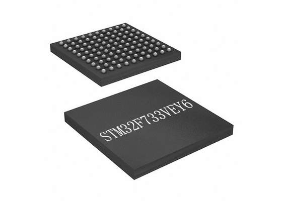 32Bit única microplaqueta de IC do FLASH da microplaqueta WLCSP100 512KB do microcontrolador do núcleo STM32F733VEY6
