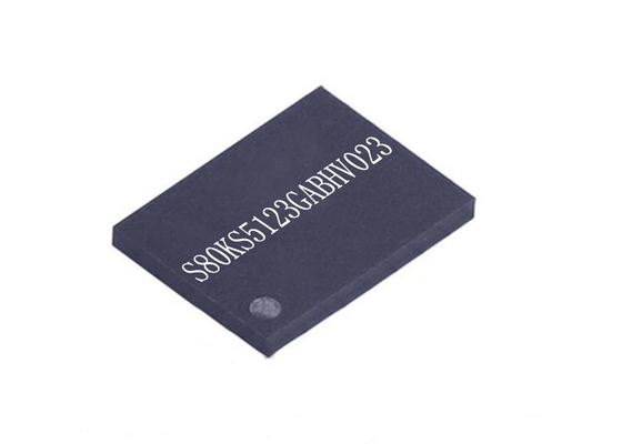 chip de memória da microplaqueta FBGA24 do circuito integrado de IC S80KS5123GABHV023 da memória 512Mbit