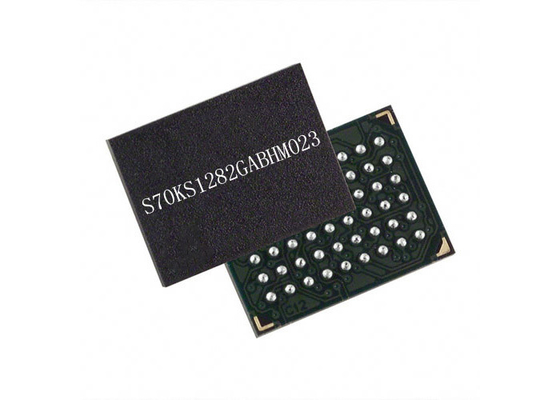 Memória IC de Chip Integrated Circuit S70KS1282GABHM023 128Mbit HyperBus 35ns