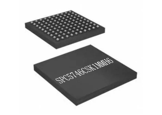 Microcontrolador IC 100-LFBGA 32Bit Dual Core do microcontrolador MCU SPC5746CSK1MMH6