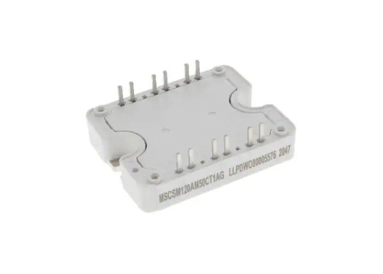 Transistor discretos do carboneto de silicone dos módulos MSCSM120AM50CT1AG do semicondutor