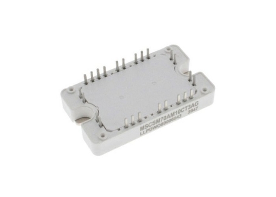 Montagem discreta SP3F do chassi dos módulos 700V 241A 690W do semicondutor de MSCSM70AM10CT3AG