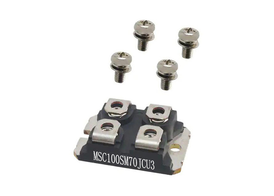 Módulos automotivos IGBT MSC100SM70JCU3 N-Channel IGBT Módulos de carboneto de silício 365 W