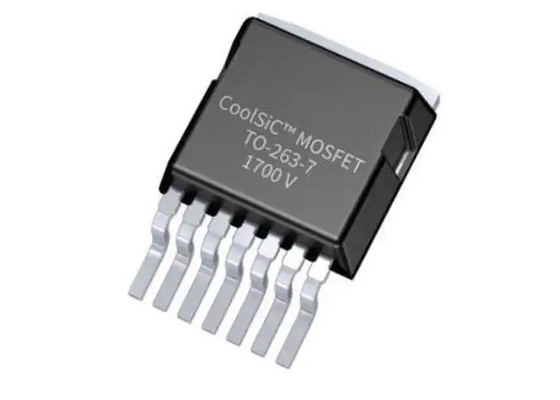 Montagem de superfície do pacote dos transistor TO-263-8 do N-canal 1700V IMBF170R450M1