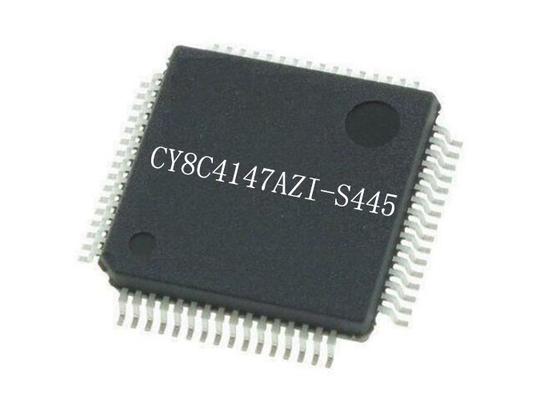 sistema programável da microplaqueta CY8C4147AZI-S445 do circuito integrado 48MHz na microplaqueta 64TQFP