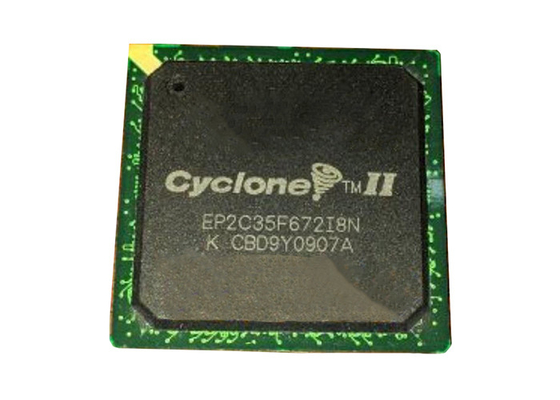 FPGA lasca a microplaqueta programável do ciclone II IC da disposição de porta FBGA672 do campo de EP2C35F672I8N
